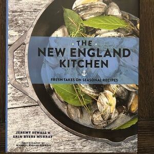 Rizzoli The New England Kitchen Cookbook - Blue and Black